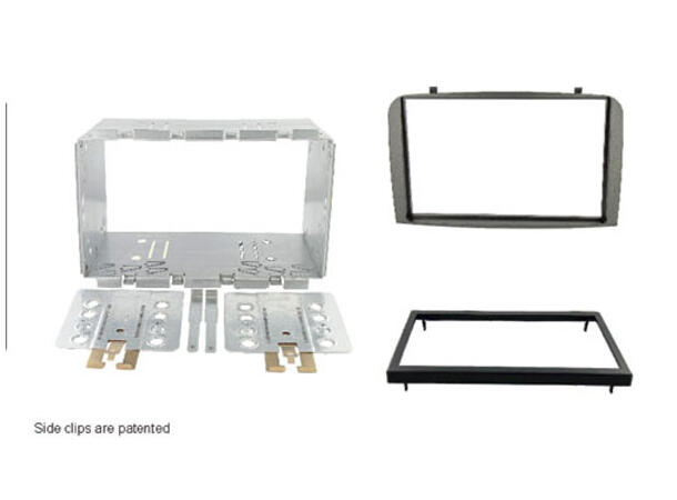 Connects2 Premium monteringskit 2-DIN 147/GT (2004 - 2010) Antrasitt